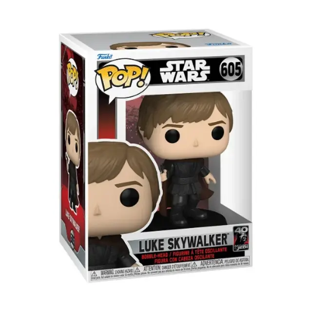 Funko Pop! STAR WARS 6 "40TH ANNIVERSARY" - Luke #605 Figure 2