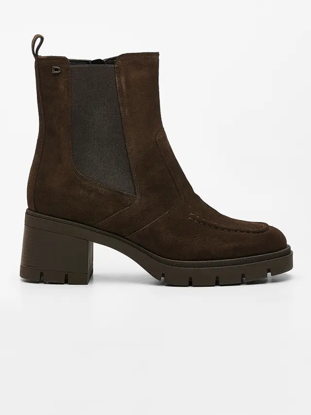 Donna Serena Μποτάκια Γυναικείο δέρμα Nubuck Καφέ DSE/5852 TDM 3