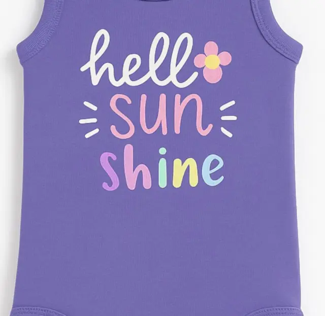 Κορμάκι Αμάνικο Sun Shine Venere Purple 8000639 - 12 M (80cm) 2