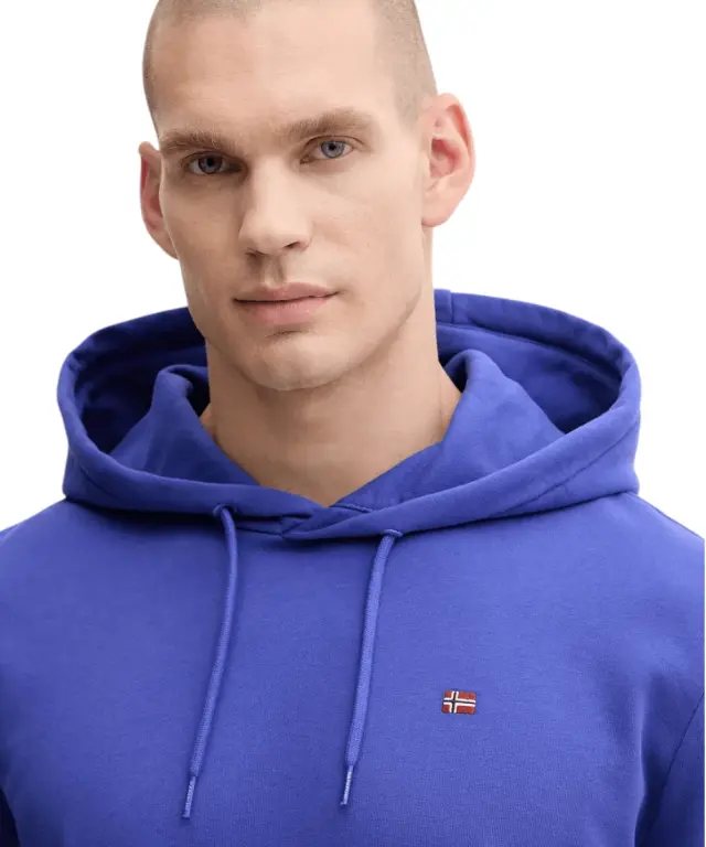 Napapijri - Ανδρικό Φούτερ Balis Hood NP0A4FQV-B3B Μπλε - S 3