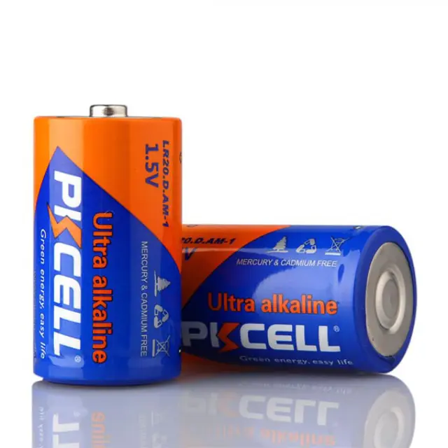 Pkcell Ultra Αλκαλική LR20 D (2τμχ) 01.001.0097 2