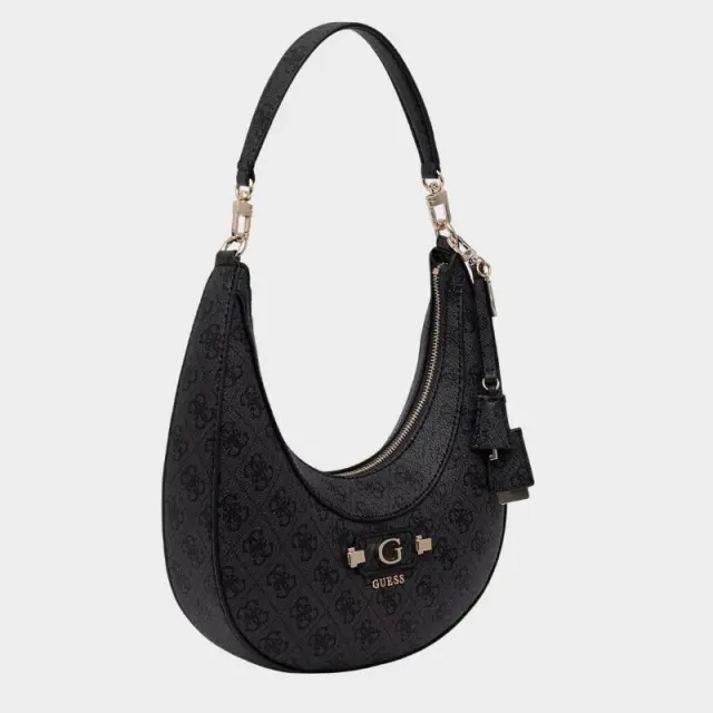 Guess - Γυναικεία Τσάντα Lindsey Hobo HWSG9749010-CLO Ανθρακί 2