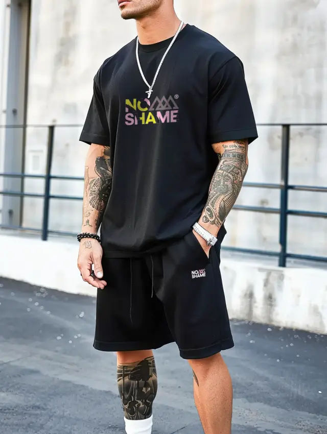 Βερμούδα Noshame® Μαύρη - 652658 - XXL