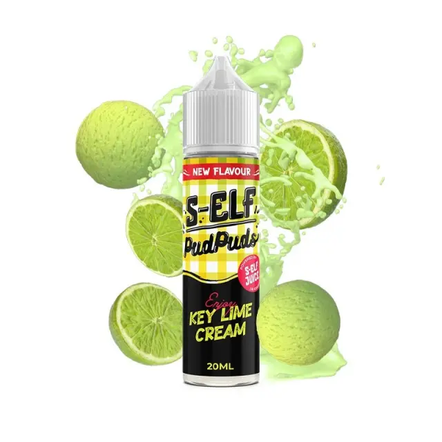 S-Elf Juice Pud Puds Keylime Cream Flavour Shot 20ml/60ml