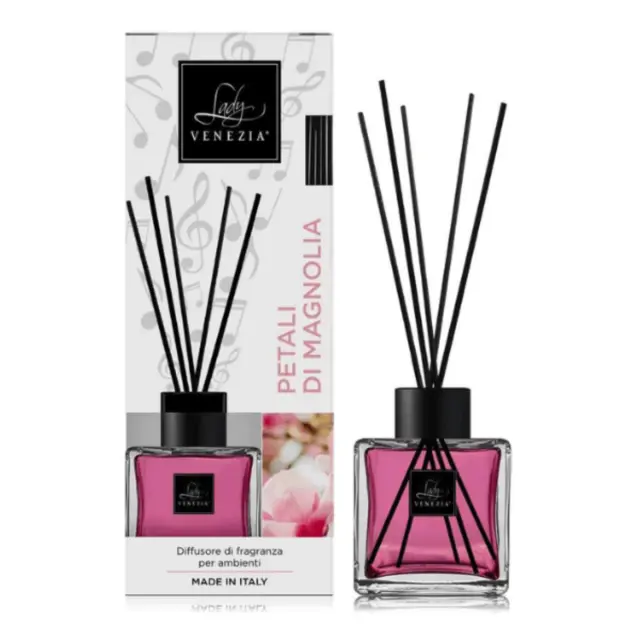 Lady Venezia Αρωματικό χώρου με Sticks Πέταλα Μανόλιας 100ml