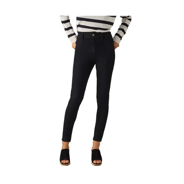 Ysabel Mora Γυναικείο Κολάν Push-up, Χρώμα Black Jeans - XL