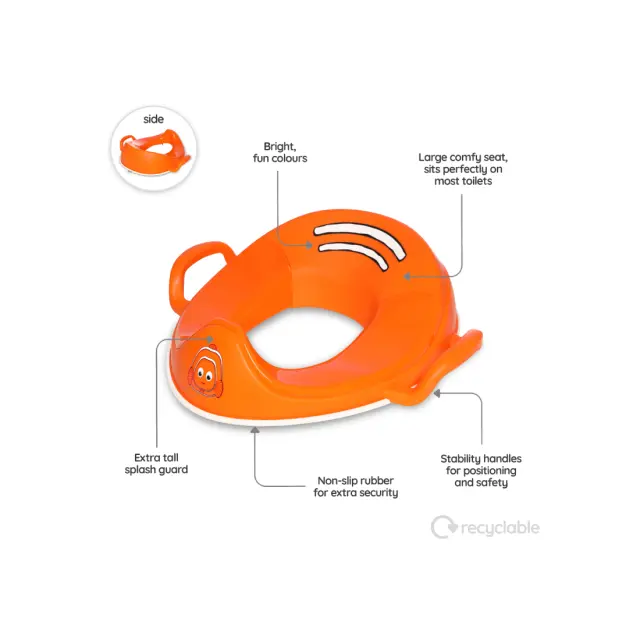 MYCARRYPOTTY My Little Trainer Seat - Εκπαιδευτικό καθισματάκι / Ψαράκι πορτοκαλί