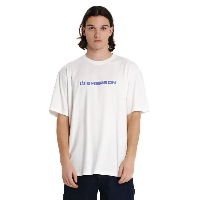 Emerson Men's s/s T-Shirt (261.EM33.03-Frosty White) - Εκρού