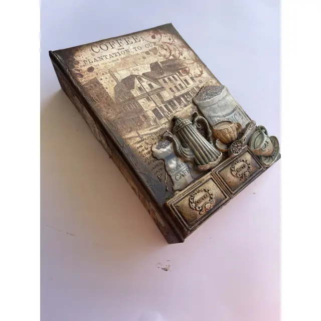 Καλούπι σιλικόνης A5, 15×21cm, Stamperia, Coffee and Chocolate, Coffee cups 2
