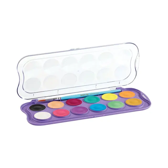 Giotto Candy Collection Νερομπογιές 30mm 12τμχ / 351600 (Giotto) 2