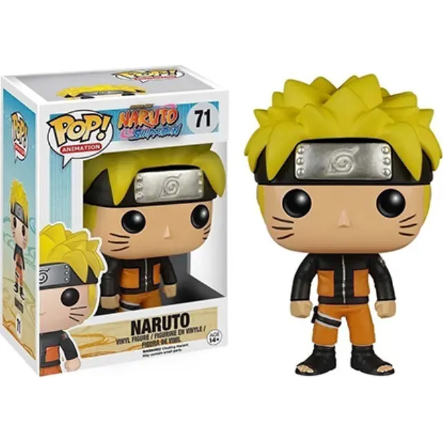 Naruto Shippuden POP! Animation Vinyl Figure Naruto 9 cm