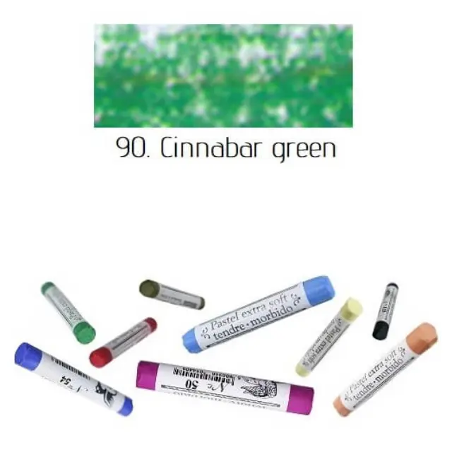 Soft pastel Extrafine Renesans - Cinnabar green