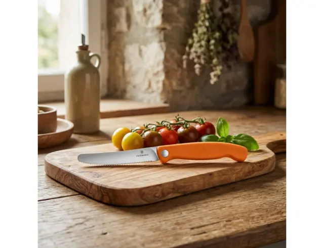 Aναδιπλούμενο Μαχαίρι Γενικής Χρήσης Victorinox Swiss Classic με μήκος λεπίδας 11cm - Orange6.7839.FC1