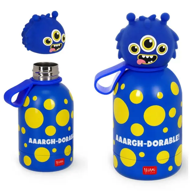 Legami Kids Bottle / Παιδικό Μπουκάλι Hot/Cold (θερμός) 310ml (3 σχέδια) Monster 2