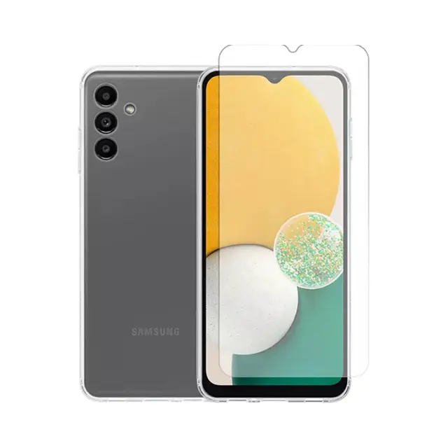 Πακέτο Αξεσουάρ Vivid Set Gelly Case Διάφανη Και Tempered Glass Για Samsung Galaxy A13 5G