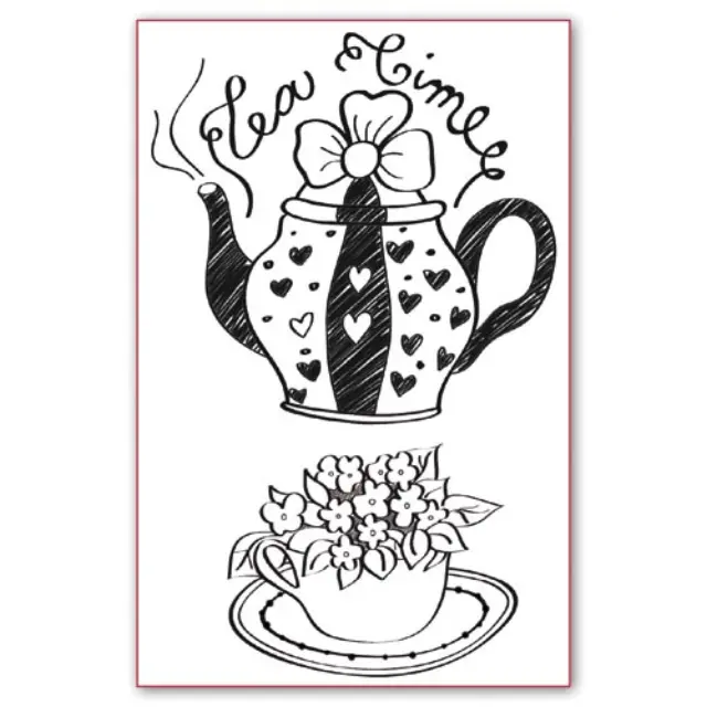 Σφραγίδα 7x11cm - Tea