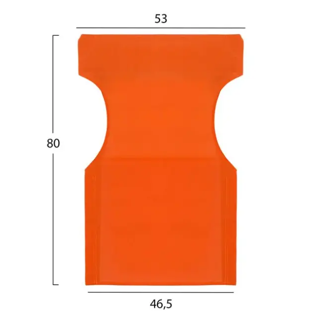 ΜΑΞΙΛΑΡΙ TEXTILENE 600gr/m2 2X1 ΠΟΡΤΟΚΑΛΙ ΓΙΑ ΠΟΛΥΘΡΟΝΑ ΣΚΗΝ. FB95272.02 46.5Χ53Χ80Υεκ. 2