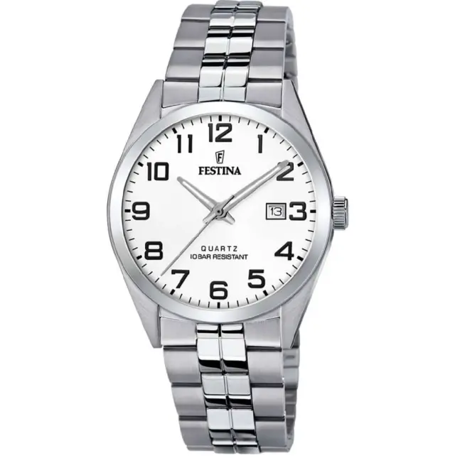 Festina Classic Men's Watch Silver Stainless Steel Bracelet F20437/1