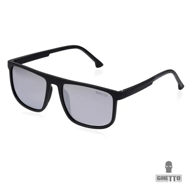 Ghetto Fashion Sport Sunglasses For Men Silver