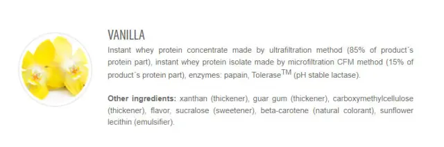 Extrifit CFM Instant Whey 80 vanilla, 1000-g 3
