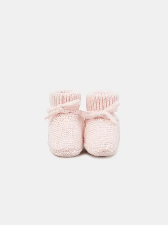 Βρεφικά Καλτσάκια για Κορίτσια Soft Knit ΡΟΖ