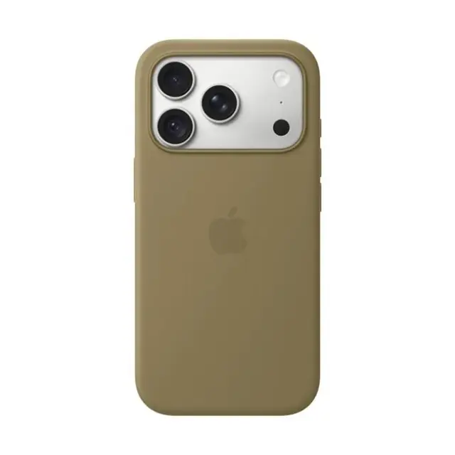 Apple iPhone 18 Pro Silicone Case with MagSafe Olive (MK8V4ZM/A)