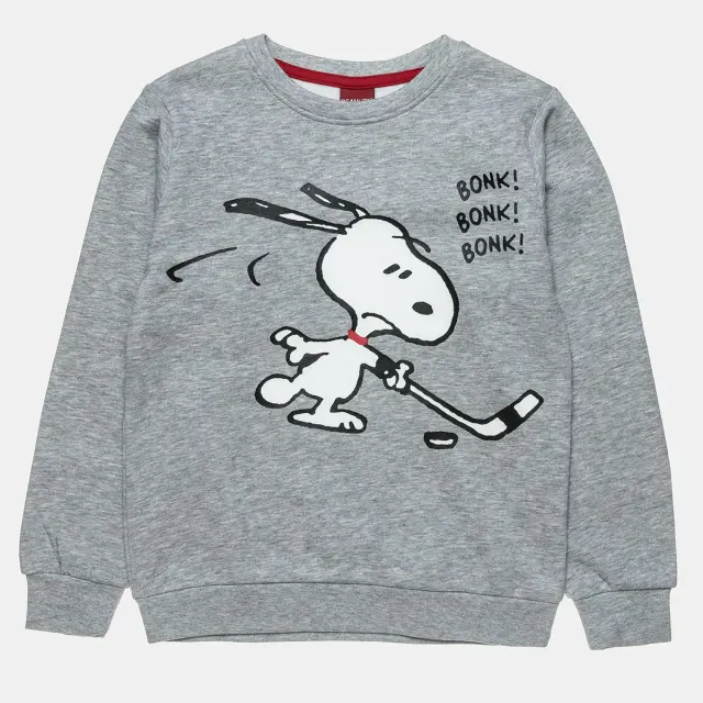 Μπλούζα φούτερ Snoopy με τύπωμα