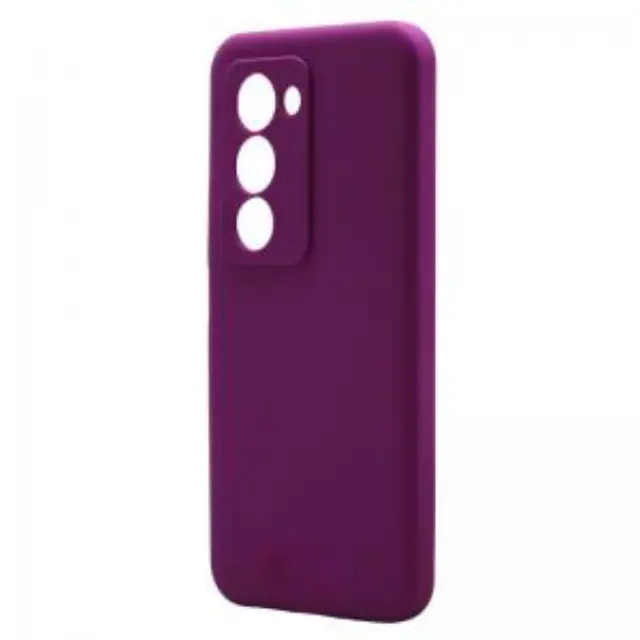 Θήκη Liquid Silicon inos Xiaomi Redmi 15 4G/ 15 5G Velvet Μωβ N70022 3