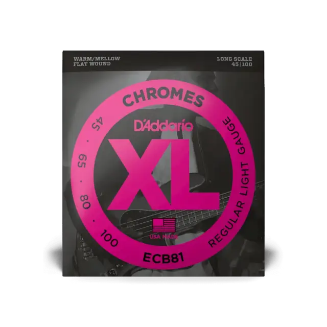 D'Addario ECB81 Chromes Χορδές 4άχορδου Ηλεκτρικού Μπάσου 45-100