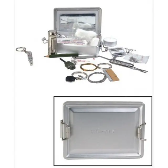 Mil-Tec Survival Kit Aluminum Box-Κιτ Επιβίωσης