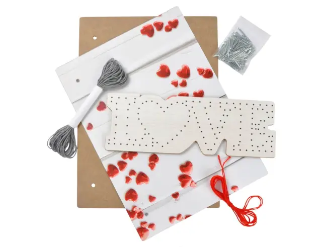 Παιδικό Σετ String Art Love Art Design - Ηλικίες 6 ετών και άνω WOMD220 2
