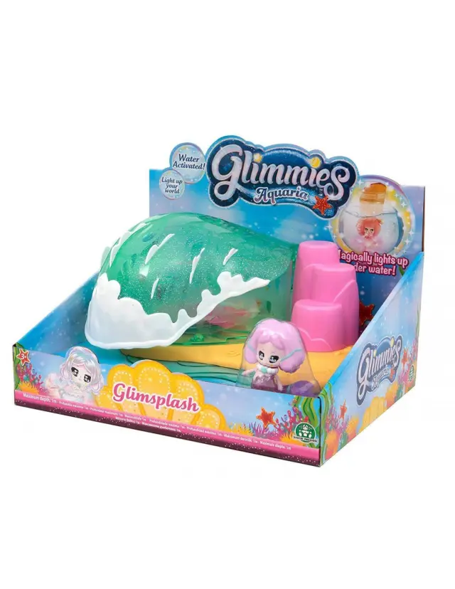 Giochi Preziosi Glimmies Aquaria - Μαγικό Ενυδρείο Και Κούκλα GLA03010