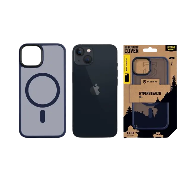 Tactical MagForce Hyperstealth Cover for Apple iPhone 13 Deep Blue 3