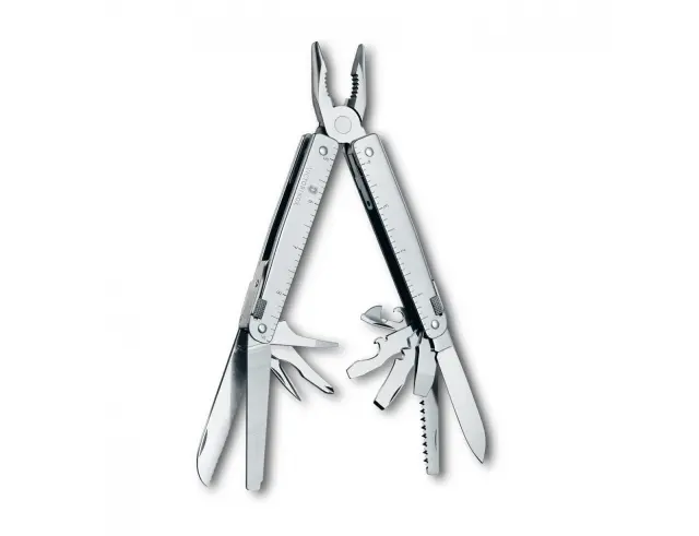 Ελβετικό Πολυεργαλείο Victorinox Tool με θήκη, 26 λειτουργίες και μήκος 11.5cm - Silver 3.0323.N 3