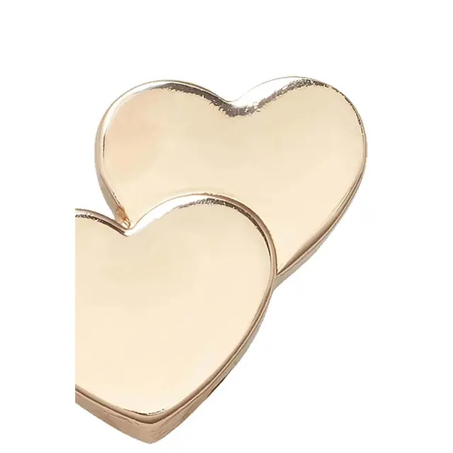Γυναικείο Διακoσμητικό Crocs Jibbitz Charms 10009601 Double Heart Χρυσό - One Size 2
