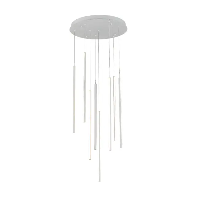ΚΡΕΜΑΣΤΟ ΦΩΤΙΣΤΙΚΟ LED ACA KY011AC14WH ALICE ΑΜΜΩΔΕΣ ΛΕΥΚΟ ΑΛΟΥΜΙΝΙΟ 50W 2800K-3200K-4000K 2000LM IP20 D300MM H550MM / KY011AC14WH