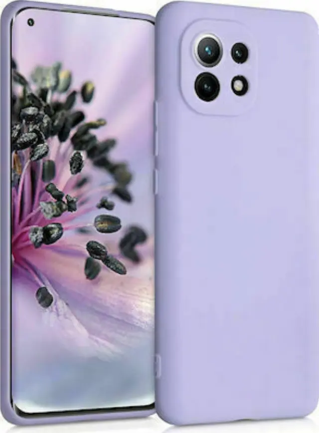 Samsung Galaxy A22 5G TPU Silicone Back Cover Case Lilac