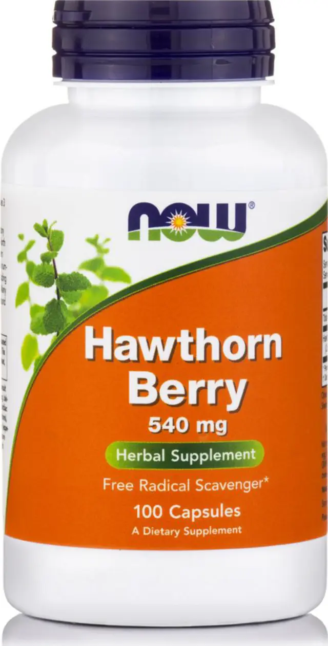Now Foods Hawthorn Berry 540 mg 100 κάψουλες
