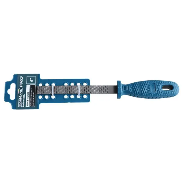 Bormann Pro BHT7890 - Ράσπα μετάλλου πλακέ 6" (056270)