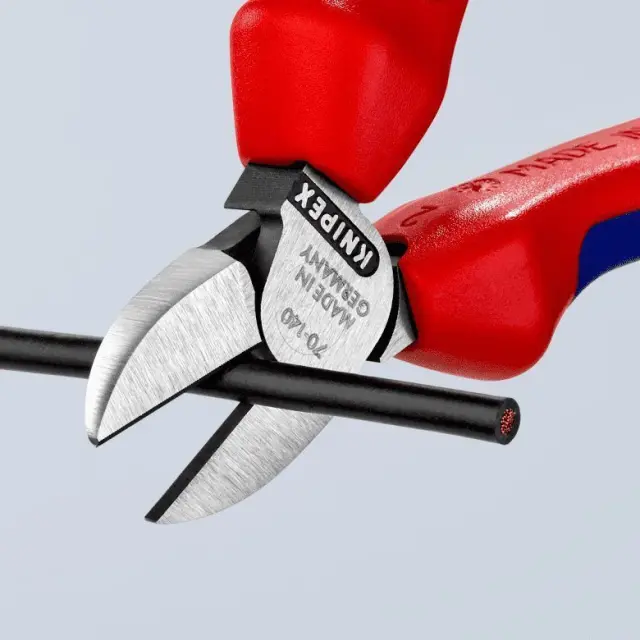 Knipex 7005140-Πλαγιοκόφτης με βαριά μόνωση Νο140mm 2