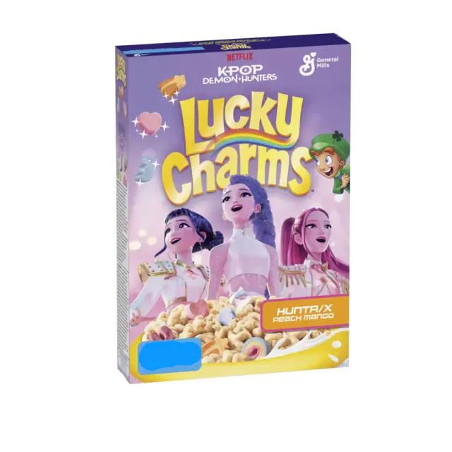 General Mills Lucky Charms KPop HUNTRIX Peach Mango 298gr