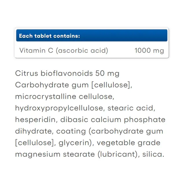 Natural Factors Vitamin C Time Release 1000 mg 2