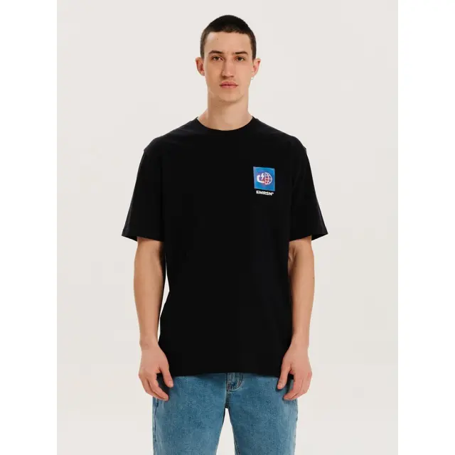 Emerson Men's SS T-Shirt (251.EM33.37-Navy Blue) - Μπλέ