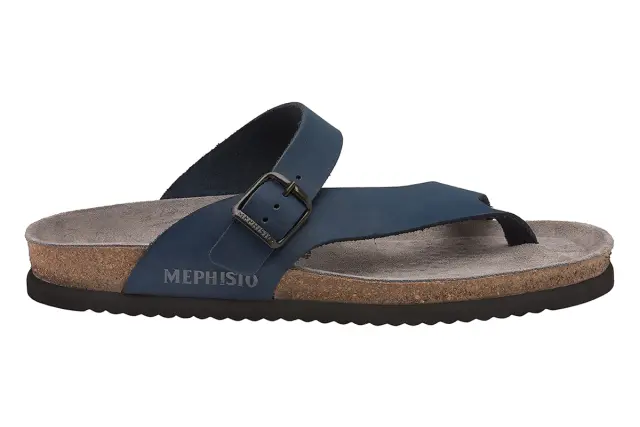 Mephisto Σαγιονάρες Ανδρικό δέρμα Nubuck Μπλέ MEP/NIELS NAVY - 41 3