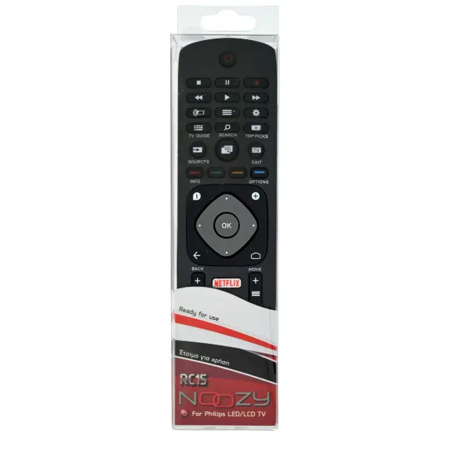 Τηλεχειριστήριο Noozy RC15 για Τηλεοράσεις Philips Άμεσης Αντικατάστασης χωρίς Προγραμματισμό 2