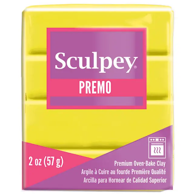 Πολυμερικός Πηλός Premo Sculpey - 5072 Zinc Yellow Hue - 57gr