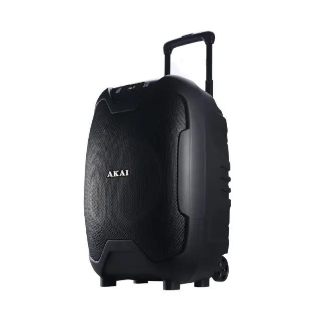 Akai Ηχείο Karaoke με Ασύρματο Μικρόφωνο ABTS-X10 Plus 110582-0129 σε Μαύρο Χρώμα