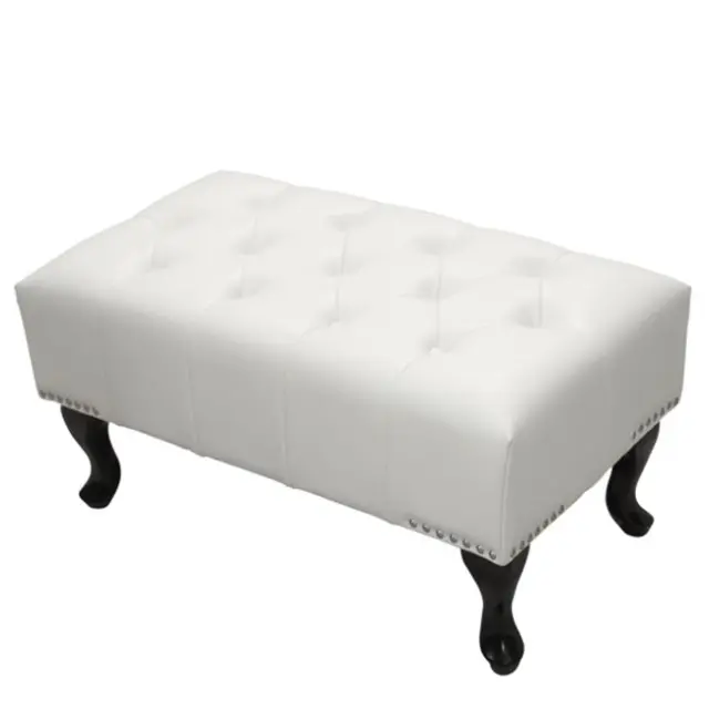 ΤΑΜΠΟΥΡΕ ΥΠΟΠΟΔΙΟ T.CHESTERFIELD FB9226.02 PU ΛΕΥΚΟ-ΜΑΥΡΑ ΠΟΔΙΑ 80x44x39Yεκ. 3