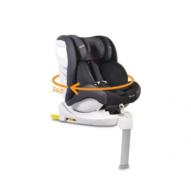 Cangaroo Admiral 0-36 Isofix Black Κάθισμα Αυτοκινήτου