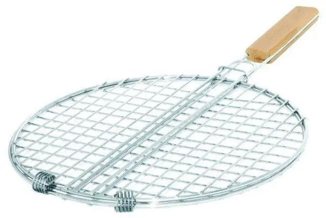 Bormann Elite BBQ1001 - Σχάρα Ιnox Διπλή Φ40cm (024378)